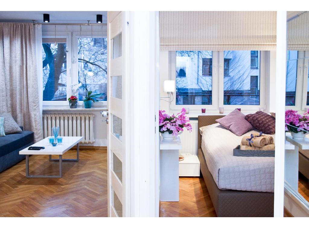 Srebrna Warsaw Apartment Exterior photo